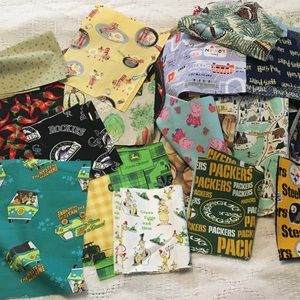 Small fabric/cloth pieces for quilts or crafts